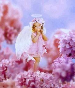 ptite ange en fleur